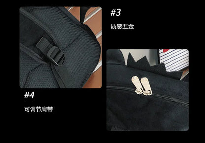 TAKARA TOMY Pokémon Gengar Backpack — Cute Cartoon School Bag for Kids, Student Gift Mochila