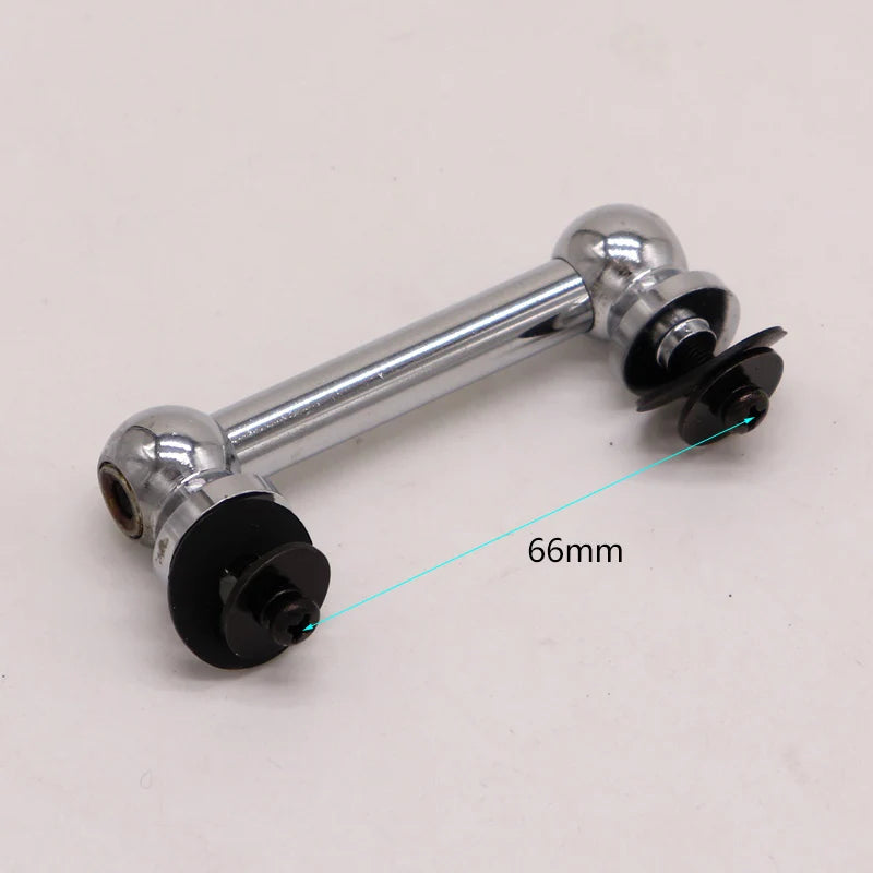 High-Quality Silver Double-Side Snare & Tom Drum Lugs – Includes Screws and Washers