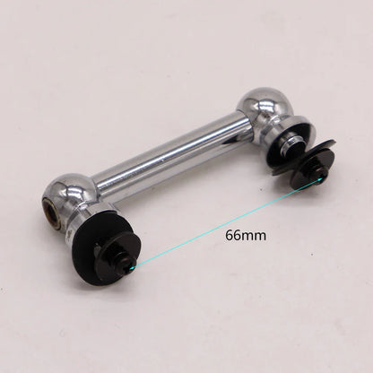 High-Quality Silver Double-Side Snare & Tom Drum Lugs – Includes Screws and Washers