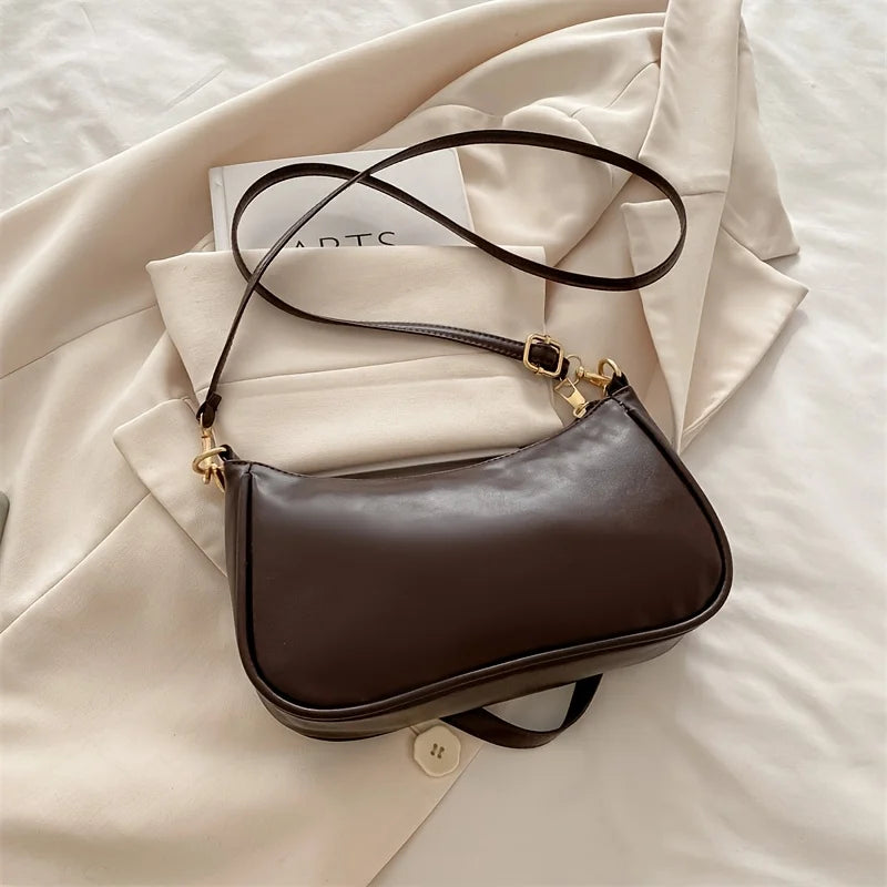 Vintage Style Women’s Handbag – Adjustable Strap Crossbody & Messenger Tote Shoulder Bag