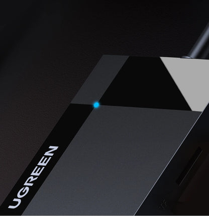 UGREEN 4-in-1 USB 3.0/USB-C Card Reader – SD, Micro SD, TF, CF, MS OTG Adapter for Laptop & PC