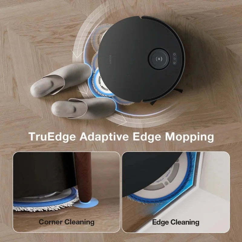 Original Mop Mount Tru-Edge Tech for ECOVACS T30S COMBO/T30 Pro Robot Vacuum Cleaner – Spare Parts Accessory