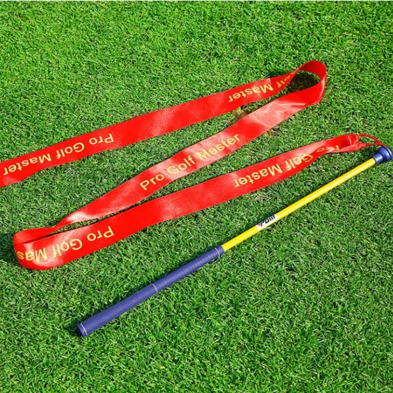 PGM Golf Swing Training Stick – Ribbon Sound Practice Tool to Improve Swing Speed, HGB020