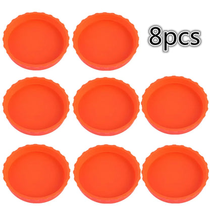 Reusable Beverage Can Covers - Silicone Soda Can Lids, Leak-Proof Sealing Protectors for Cans & Bottles