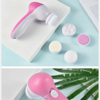 Electric Facial Cleaning Brush - Spa Skin Care Massager for Clove Cleaning and Facial Care - Cleansing Tool