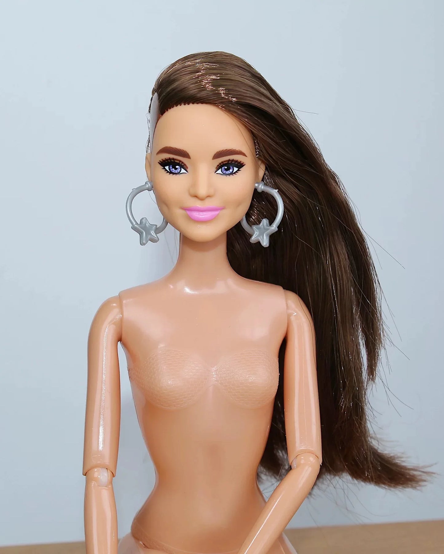 32cm Supermodel BJD Doll — Nude Fashion Princess with 12 Movable Joints, 1/6 Dress-Up Toy Limited Edition Gift