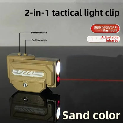 Universal 20mm Rail Toy Accessories - Under Mounted Transmitter & Flashlight Attachment Set