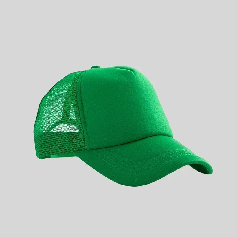Personalized Logo Trucker Hats - Custom Foam Mesh Baseball Caps for Men & Women, Snapback Sun Hats