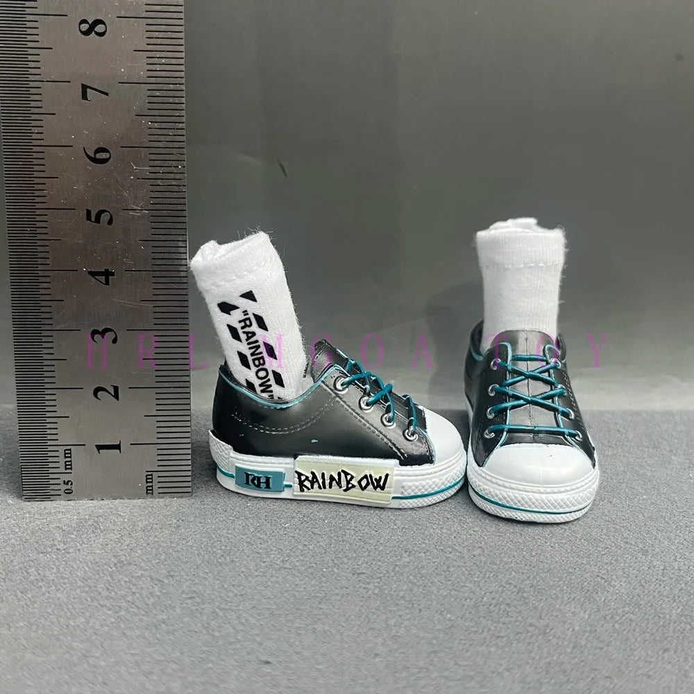 28cm Rainbow Big Sister Doll Shoes – Multi-Style Accessories for Girls, DIY Gift Toys
