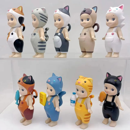 New Sonny Angel Meow Meow Daily Cat Life Series Blind Box – Anime Figure Ornament Toy Doll Gift