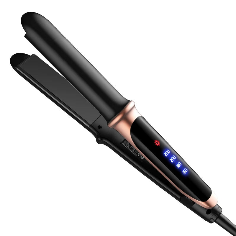 2 in 1 Flat Iron Hair Straightener – Professional Hair Iron for Straightening & Curling