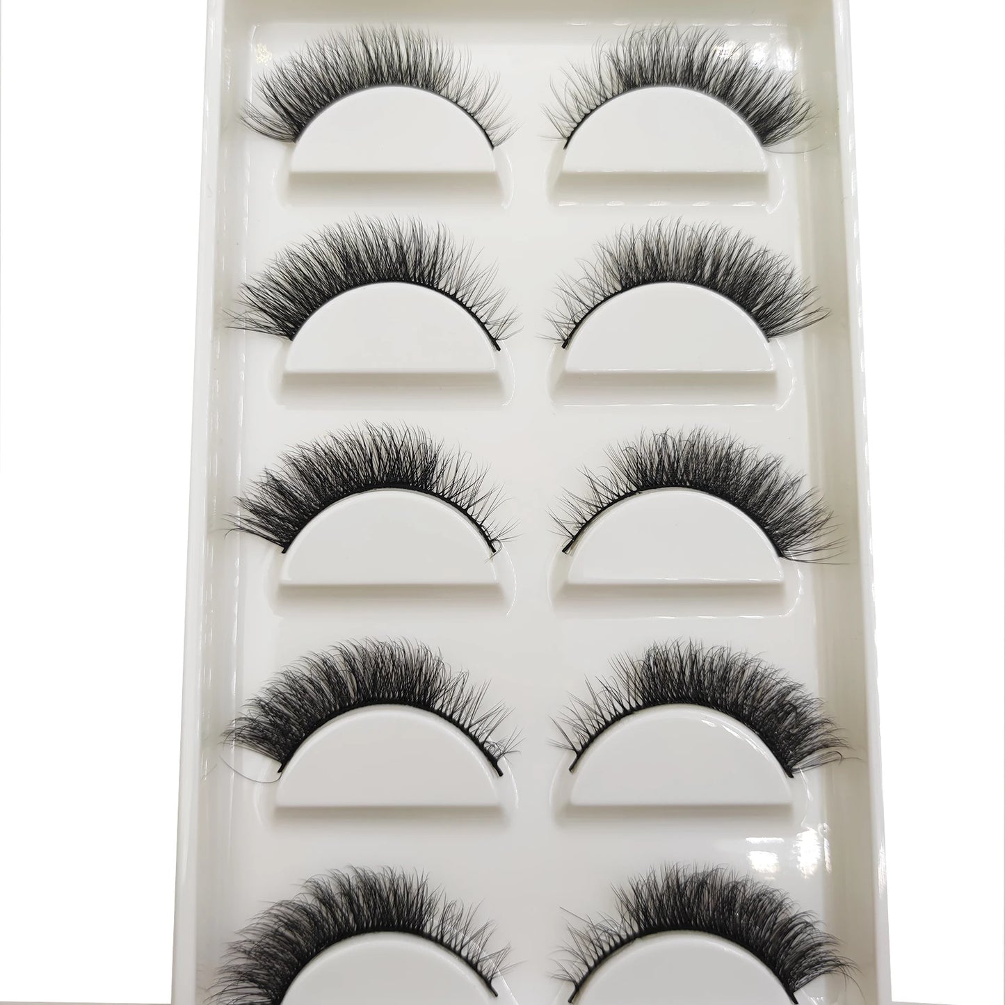 38 Styles 5 Pairs 3D Mink False Eyelashes – Natural Fake Lashes Makeup Beauty Tools