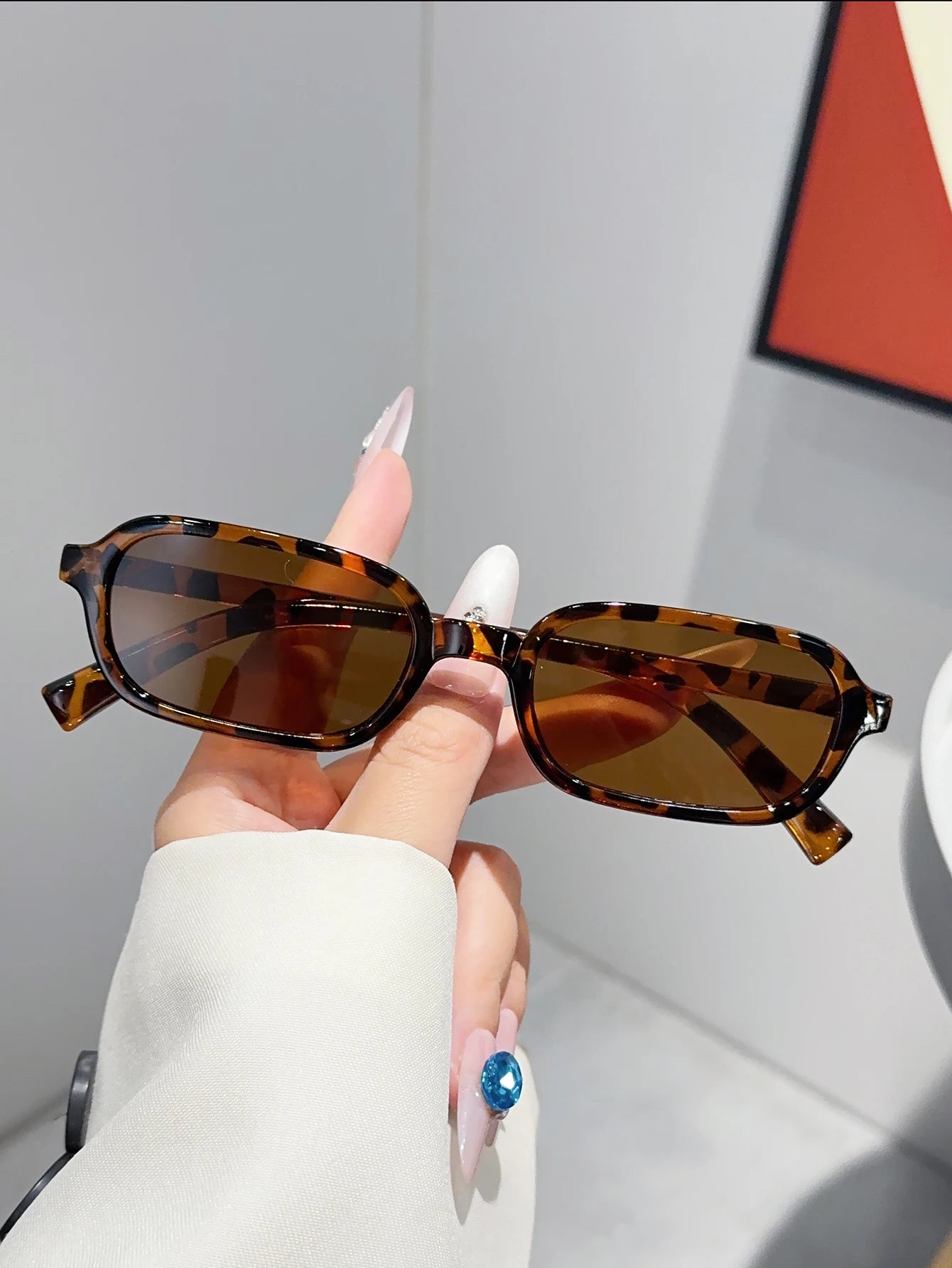Fashionable Mixed Glasses Set - Chic Black & Tortoiseshell Oval Eyewear for Women Daily Wear