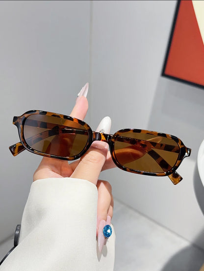 Fashionable Mixed Glasses Set - Chic Black & Tortoiseshell Oval Eyewear for Women Daily Wear