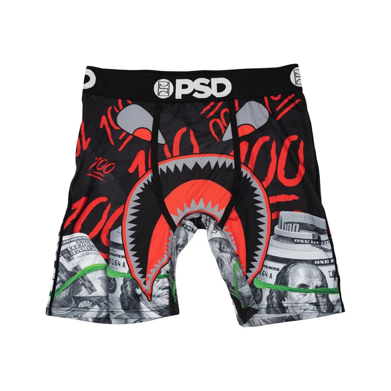 Sexy Men's Underwear - Breathable Printed Boxers & Trunks, Plus Size Lingerie Boxer Briefs for Men