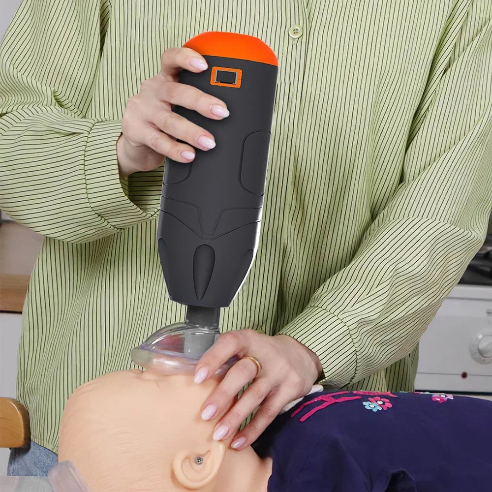 Anti-Choking Rescue Device with 3 Masks – Automatic First Aid CPR Sucker for Adults & Kids, Home Emergency Tool
