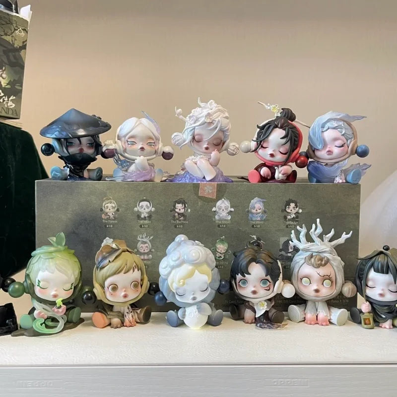 Blind Box Front Courtyard Mo Mei Series | Handmade Cute Anime Toy Desktop Decoration Gift