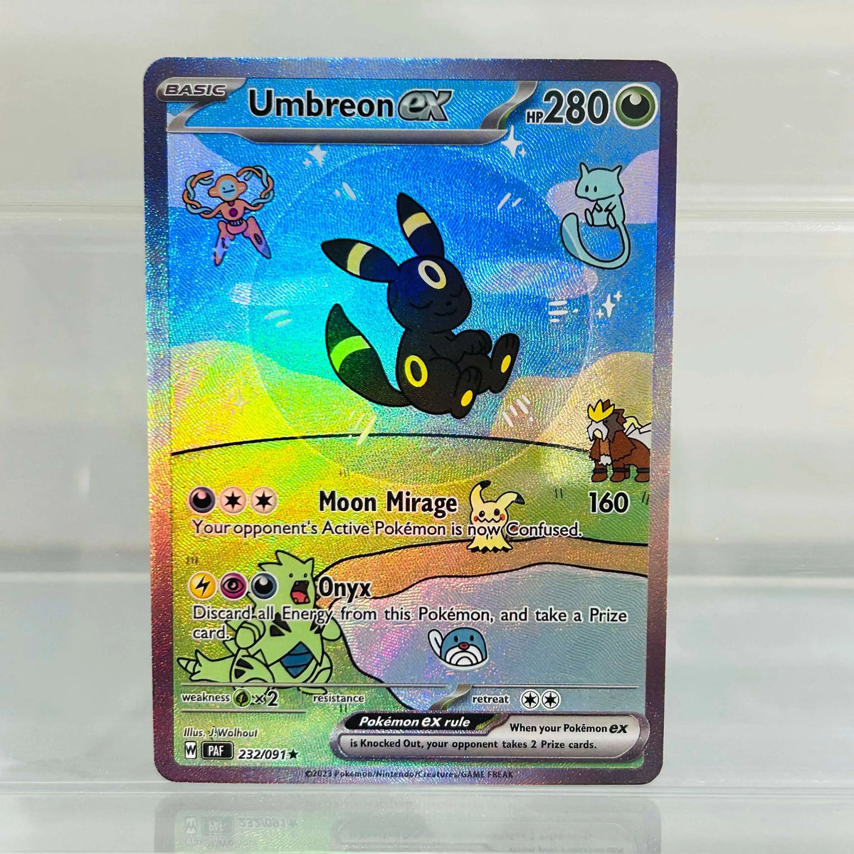 BUBBLE Series 14-Piece EX Card Set - Eeveelutions Gengar Dragonite Victini Holographic Anime Collection