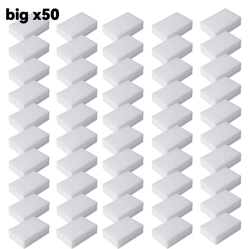 5/50PCS Melamine Magic Sponge Erasers – Cleaning Sponges for Kitchen, Bathroom & Household Cleaning Tools