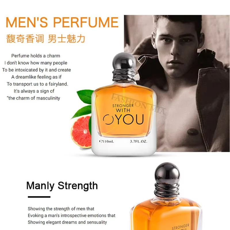 Original Men’s Sport Cologne — Long-Lasting Woody Floral Pheromone Fragrance Body Spray