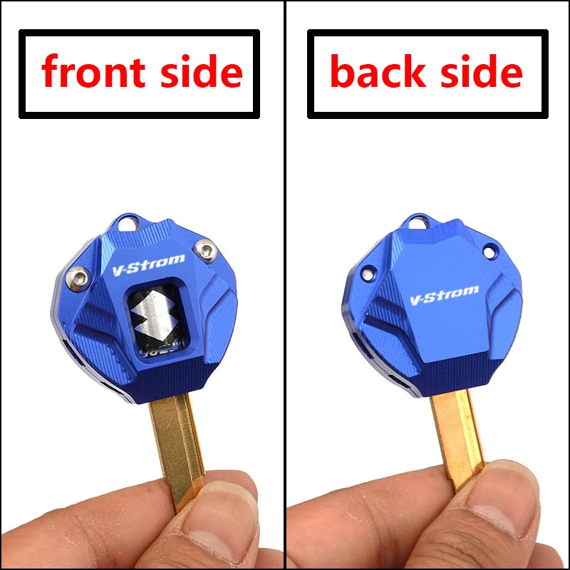 Motorcycle Key Cover Case for Suzuki V-Strom 650/1000/1050XT – Durable Key Shell Protector for DL650 & DL1000 Models