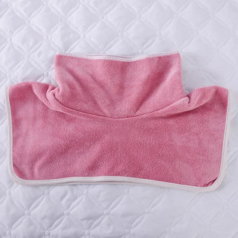 35×35cm Velvet SPA Massage Face Towel – Thickened Table Cover with Face Breath Hole