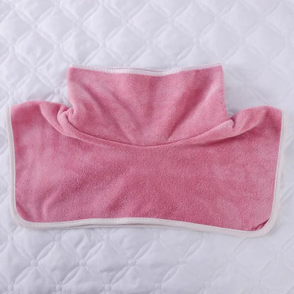 35×35cm Velvet SPA Massage Face Towel – Thickened Table Cover with Face Breath Hole