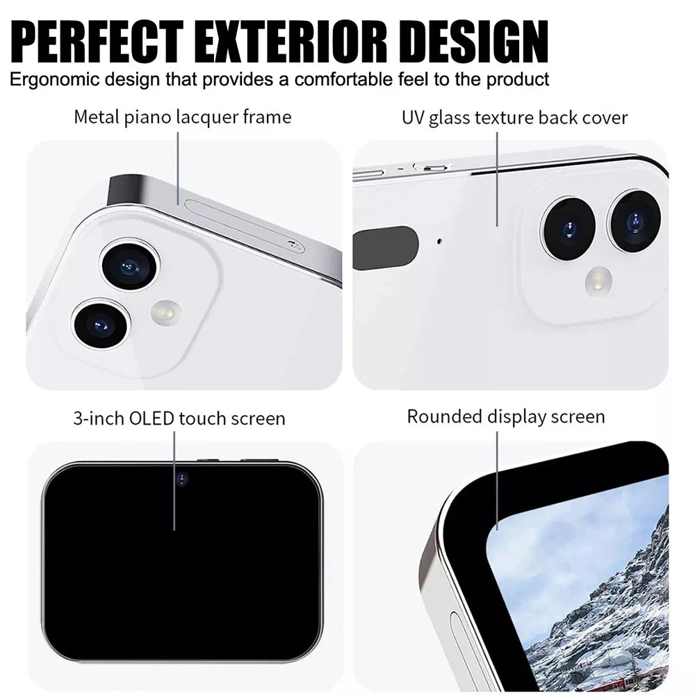 New 4K Digital Camera – Night Vision, Triple Lens, 3-Inch HD Touch Screen, 64MP, OTG Transmission, 3600mAh Battery