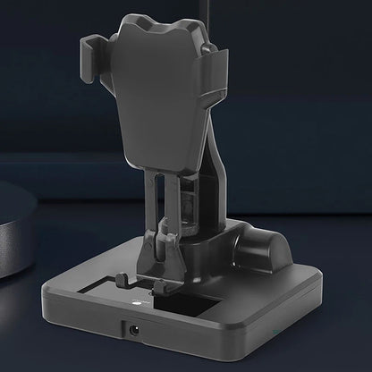 Automatic Swing Shaker Phone Stand – Desk Mute Mobile Holder for Pedometer Stepping and Brushing