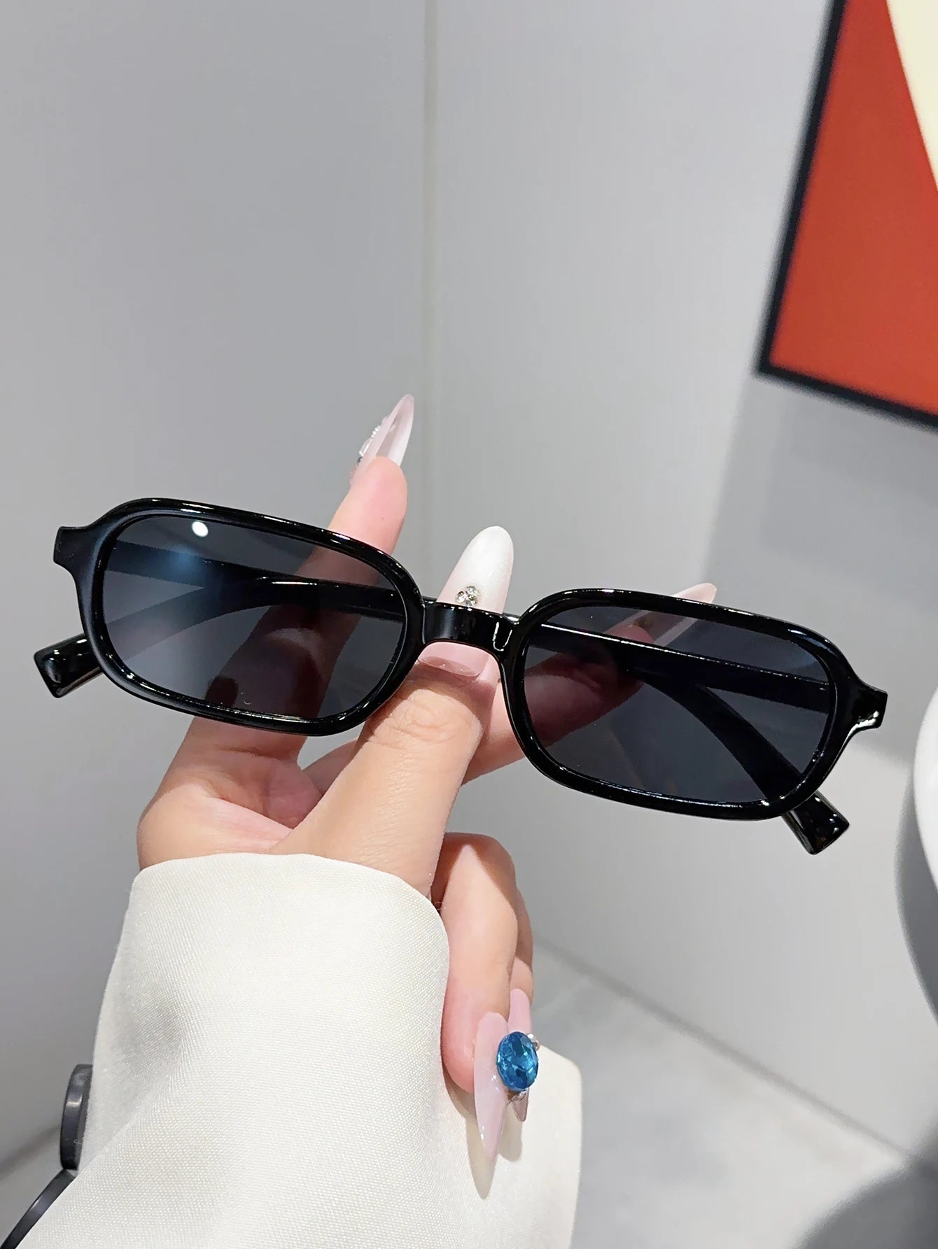 Fashionable Mixed Glasses Set - Chic Black & Tortoiseshell Oval Eyewear for Women Daily Wear
