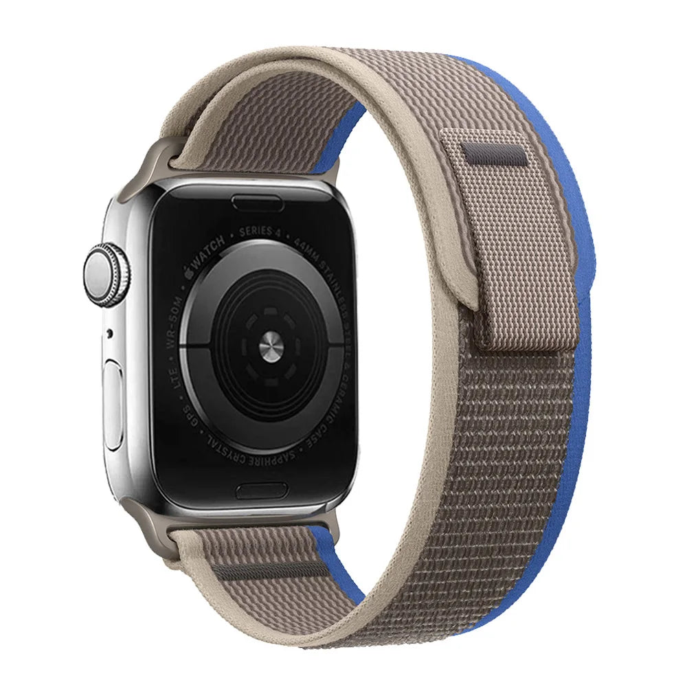 Trail Loop Strap for Apple Watch – Adjustable Band for 49mm 45mm 44mm 42mm 41mm 40mm, Compatible with Series 9 8 7 6 SE 5 4 3