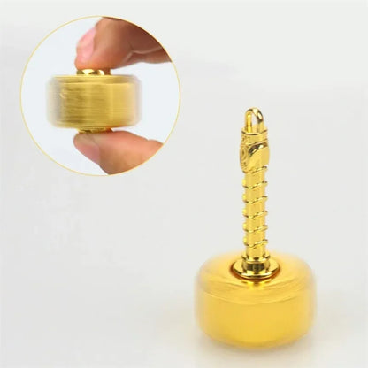Alloy Fingertip Gyro Spinner – Metal Fidget Toy Hammer for Kids & Adults, Anti-Stress & Anxiety Relief
