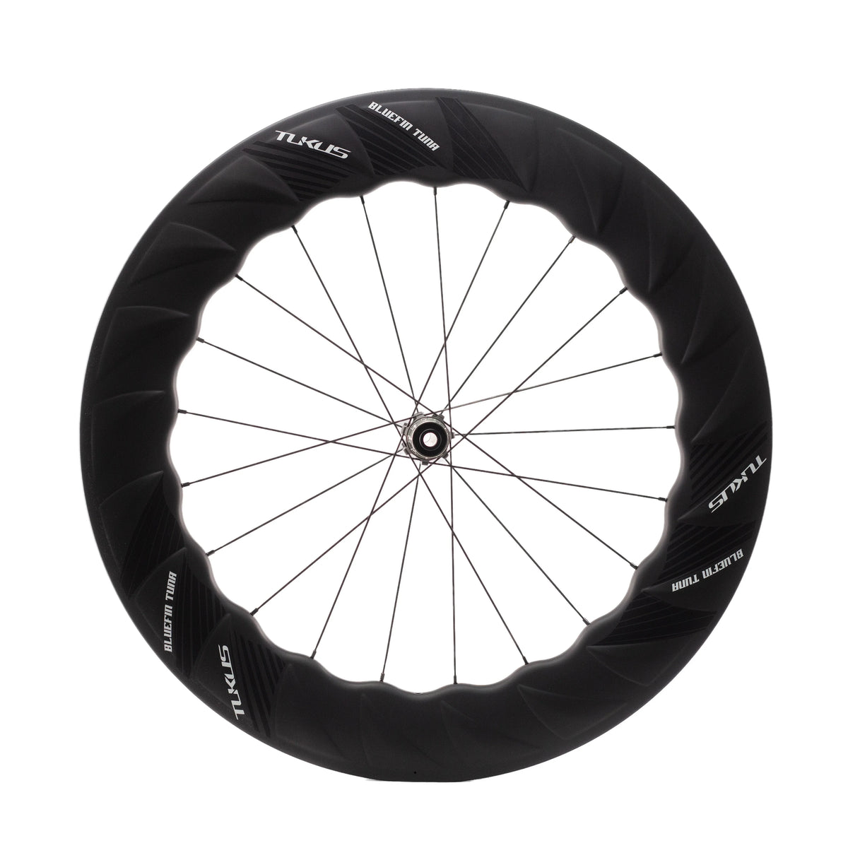 TUKUS C88NEO Carbon Wheelset - 700C Road Bike Racing Wheels with 88mm Deep Rim, 36T Ratchet and Disc Brake Support