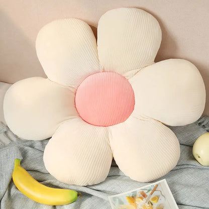 6 Styles Sunflower Pillow – Cute Daisy Cushions with Petals, 40cm, Perfect Birthday Gifts & Home Décor for Bedroom & Office