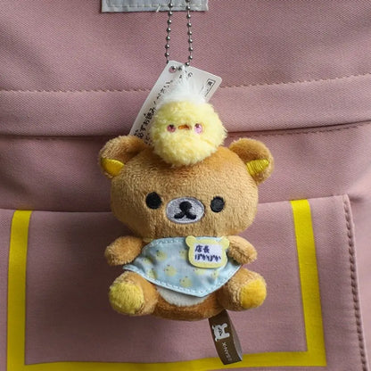 20th Anniversary Gluttonous Bear Plush Toy - Cute Anime Cartoon Baby Hug Pendant Gift