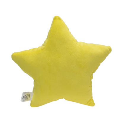 Yellow Super Star Plush Toy — 8" Stuffed All-Star Collection, Kids Birthday Gift & Throw Pillow Decor