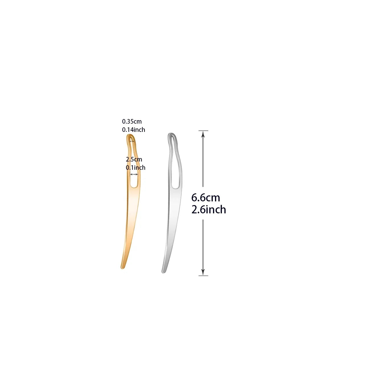 9-Piece Bent Latch Hook Set – Crochet Needles for Dreadlocks, Braiding, Hair Extensions