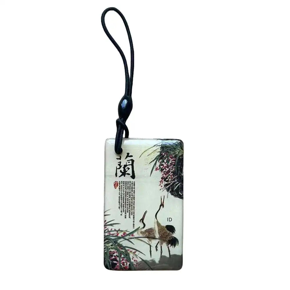 RFID EM4305 T5577 125KHz Key Tag – Readable, Writable & Rewritable Copy Clone Blank Chip Card