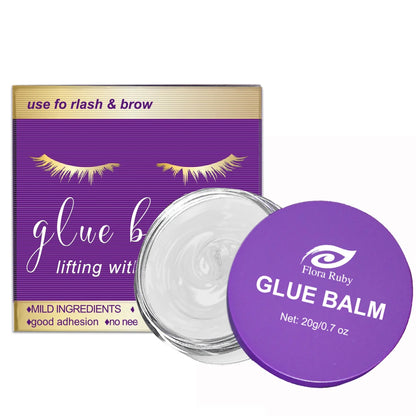 ICONSIGN Lash Glue Balm – Fast Fixing Eyelash & Brow Lifting, Waterproof Wax Beauty Makeup Tool