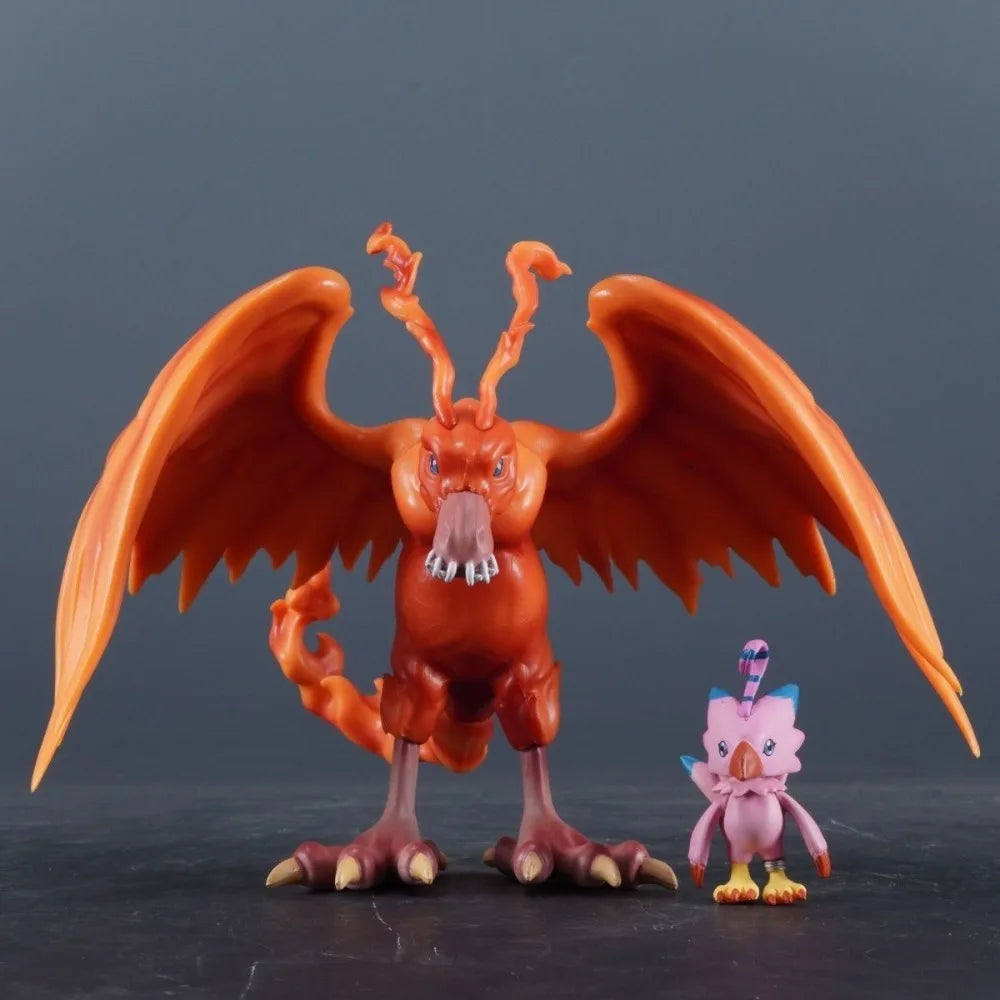 4–15cm Digimon Adventure Figures – Birdramon & Piyomon PVC Action Figures Collectible Toys for Kids Gifts