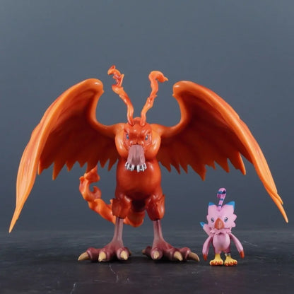 4–15cm Digimon Adventure Figures – Birdramon & Piyomon PVC Action Figures Collectible Toys for Kids Gifts