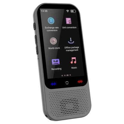 S80 Pro AI Translator Device – 138 Languages, Real-Time & Offline Translation, Voice & Photo Translator, Intelligent Recording Smart Chat Translator Machine