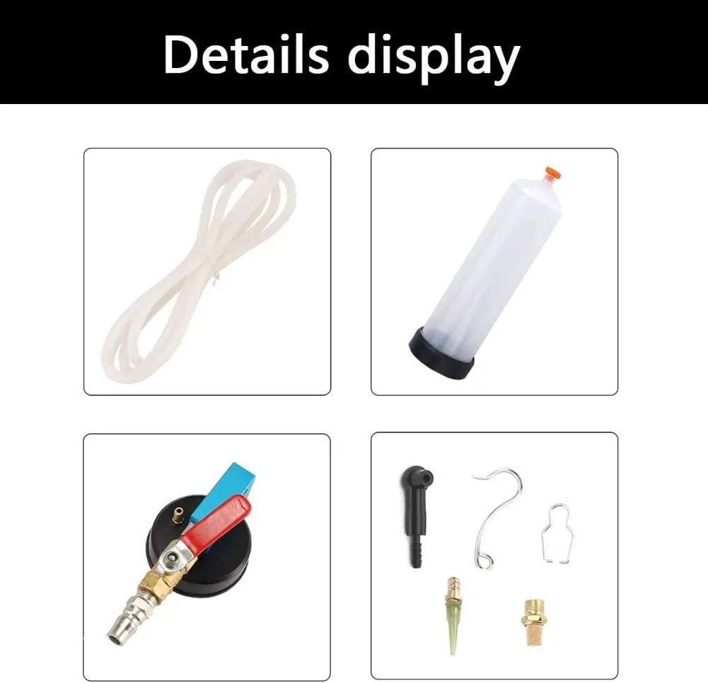 Professional Car Brake Fluid Oil Change Extractor - Syringe Pump, Fuel Dispenser, Vacuum Bleeder & Transfer Tools
