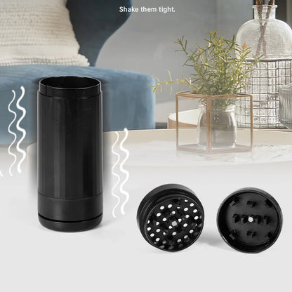 2-in-1 Electric Tobacco Grinder & Filler — High Power 500mAh USB Rechargeable Automatic Shaker Smoking Accessory
