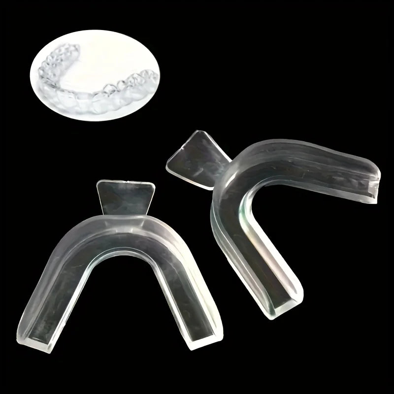 1-4 Pair Unisex Silicone Teeth Aligner – Invisible Dental Tray for Whitening, Straightening & Nighttime Care