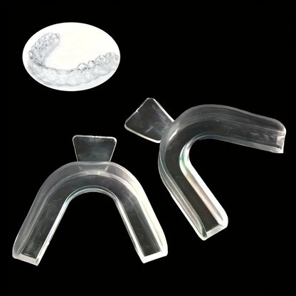 1-4 Pair Unisex Silicone Teeth Aligner – Invisible Dental Tray for Whitening, Straightening & Nighttime Care