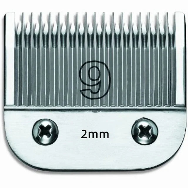 Professional Pet Dog Clipper Blades Set (3F–50#) – Compatible with Andis, Oster A5 & Wahl KM Animal Grooming Clippers Replacement Blades