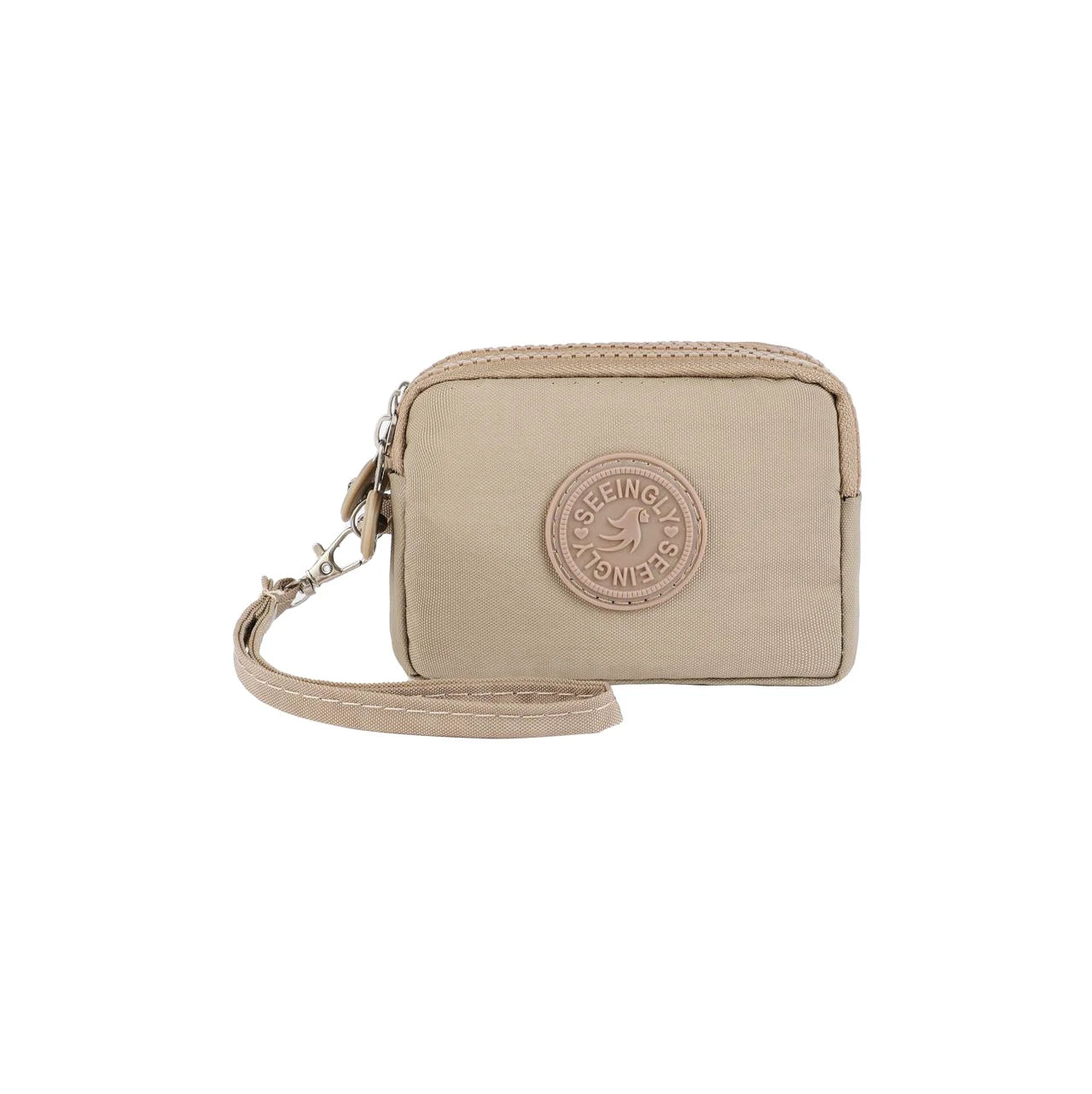 Women’s Three-Layer Nylon Wallet – Large Capacity Waterproof Oxford Cloth Coin Purse, Portable Korean Style