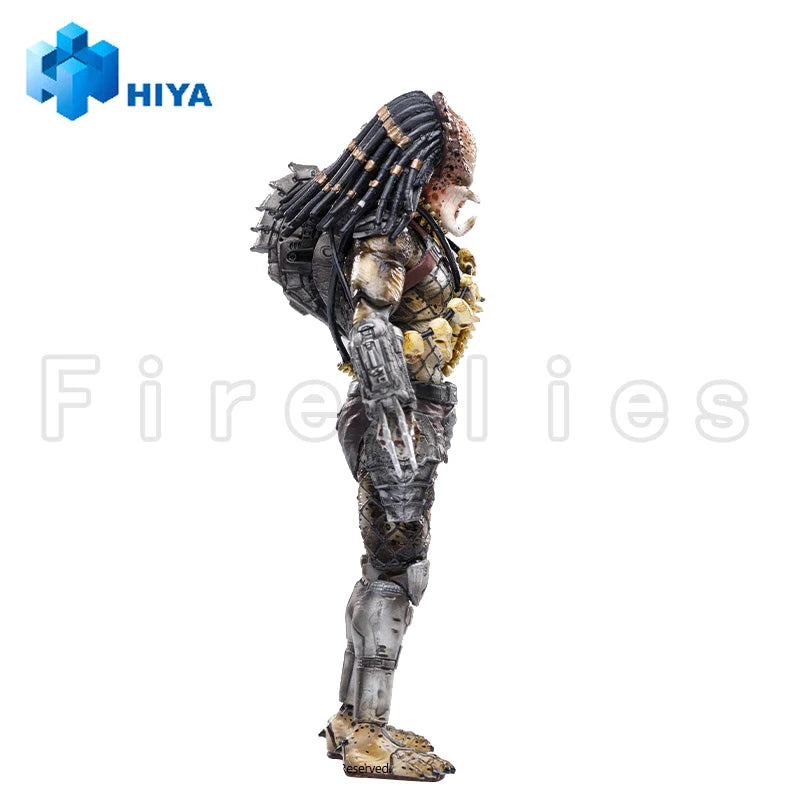 1/18 HIYA Mini Action Figure – Exquisite PREDATOR Open Mouth Jungle Anime Collectible Model Toy