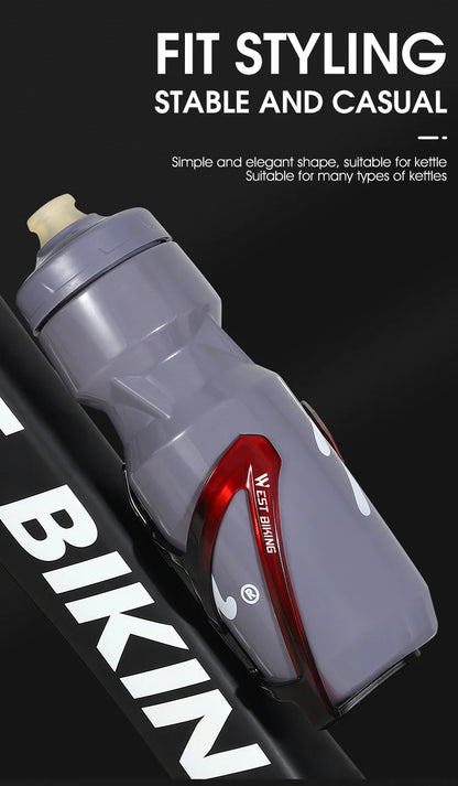 WEST BIKING Bicycle Water Bottle Cage – Colorful Gradient Ultralight MTB & Road Bike Bottle Holder, Cycling Bracket